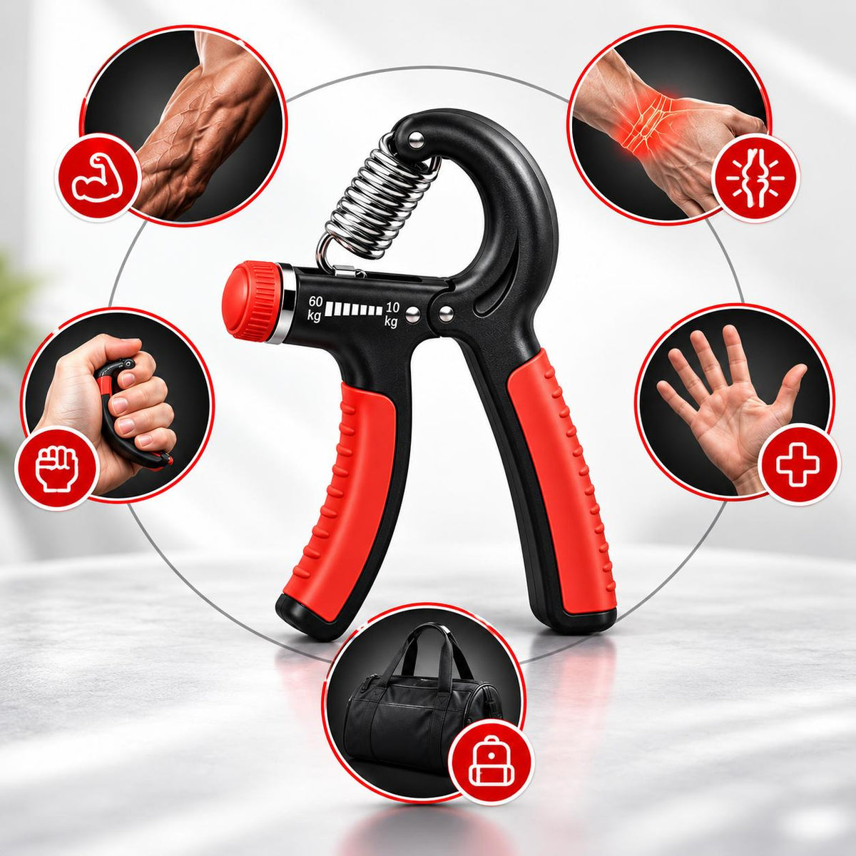 Balenex Adjustable Grip Strength Trainer